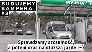 Mycie samochodu, pierwsza dłuższa jazda i przymiarki do okna dachowego - Vanlife Polska Zwiedza #3