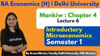 L6 | The Market Forces of Supply and Demand | Introductory Microeconomics | BA(H) Eco | Ch 4 Mankiw