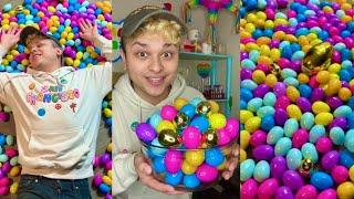 Filling up 400 Easter Eggs! 