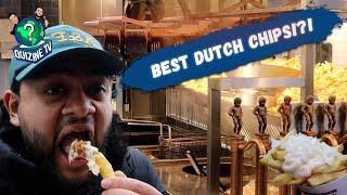 SURREAL WINTER AMSTERDAM FOOD TOUR (BEST CHIPS IN THE WORLD?)