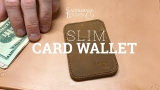 Slim Card Wallet | Saddleback Leather Co.