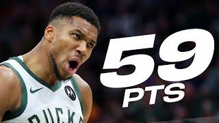 Giannis Antetokounmpo 59 Points Full Highlights vs Pistons - November 13, 2024 | Bucks vs Pistons