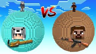 ZENGİN GEZEGEN VS FAKİR GEZEGEN  - Minecraft