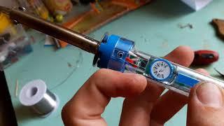 Cheap temp controlled soldering iron