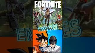 FORTNITE VS PUBG MOBILE