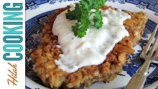 How To Make Chicken Fried Steak - The BEST Chicken Fried Steak Recipe | Hilah Cooking