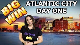 ️ SLOT QUEEN HEADS TO ATLANTIC CITY  BIG WINS IN THE BIG CITY 