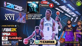 RELEASED! ⭕ NBA2K20 updated to NBA2K25 JUMPMAN 16  NEW UPDATE | with NEW CITY JERSEY • MC ANT-MAN