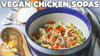 Veganizing Filipino Recipes with Janelle // Vegan Chicken Sopas