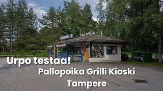 Pallopoika Grilli Kioski Tampereella