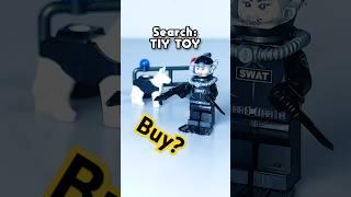  Is this from LEGO City? SEMBO SWAT Diver with a CUTE Police dog!
