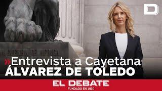 Cayetana Álvarez de Toledo: «El Gobierno no es progresista. Son reaccionarios de manual»