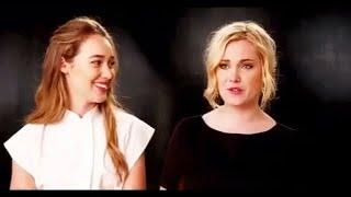 Alycia Debnam Carey And Eliza Taylor Funny Moments