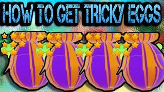 HOW TO GET THE NEW HALLOWEEN TRICKY EGG!! Roblox Pet World