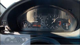 BMW E36 318ti 1.8 M42B18 140HP ACCELERATION 0-100km/h 0-60mph