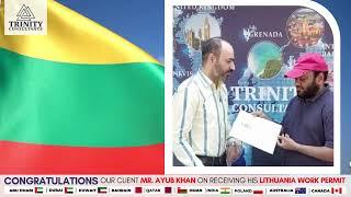 Another SuccessStory-Lithuania Work Permit-You can be the Next Achiever-Book your Free Consultation