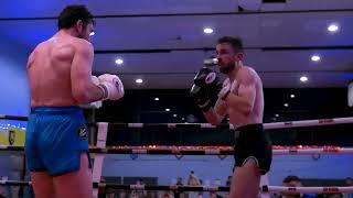 Wayne Kelly vs Cillian Hawes - battle of the barrs: 66kg B class Muay thai