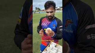 Picking a New Ball with Muhammad Amir. #cricket #shorts #viralshorts