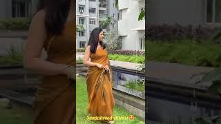 aditi prabhudeva Saree look#sareelovers #sareedraping #sareelover #revathinikhil #fbreels #fblive