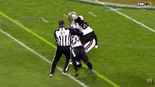 Bears player punches Saints player in the face!! Bears vs Saints Week 8