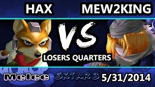 SKTAR 3 - Hax (Fox) Vs. Mew2King (Sheik) - Losers Quarters