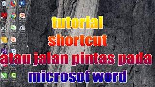 Cara Bikin Shortcut Pada Msword Simple Dan praktis