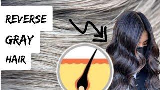 How to reverse gray hair || gray hair solution within five minutes || must watch