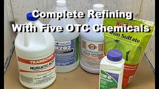 Karat Gold Refine With OTC Chemicals NO NITRIC