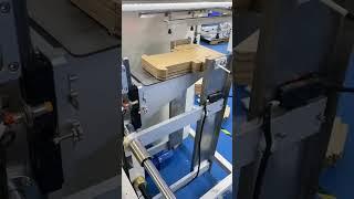 Cardboard Box Small Corrugated Carton Box Making Machine Auto Case Tray Erector Box Folding Machine