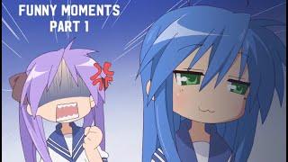 Lucky Star Konata and Kagami Funny Moments