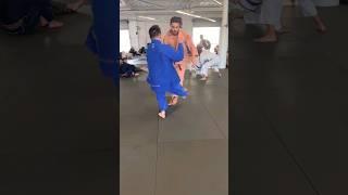 Judo black belt destroys unsuspecting jiu jitsu guy #jiujitsu #judo #wrestling #fail #comedy