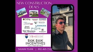 New Construction Homes Deals - Houston, Texas