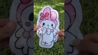 My melody MEDIUM blind bag! #mymelody #blindbag #asmr #papersquishy