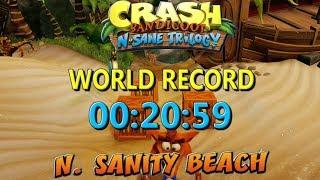 N.Sanity Beach (Former WR) 00:20:59 - Crash Bandicoot N Sane Trilogy