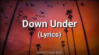 Men At Work - Down Under (Lyrics)