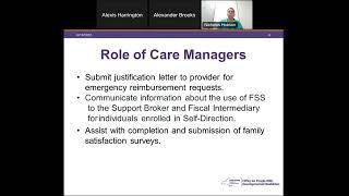 FSS Family Reimbursement ADM Training for Providers and Stakeholders