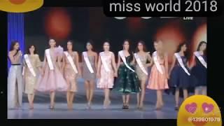 Janntul Ferdous oishee in Miss world 2018 final round Elemination