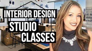 INTERIOR DESIGN STUDIO CLASSES | What To Expect + Project Examples!