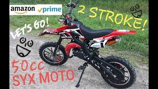 Syx Moto 50cc 2 Stroke - Kids Dirt Bike From Amazon