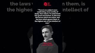 There is no subject more captivating | Nikola Tesla Quotes | Quotes Status | #shorts #motivation