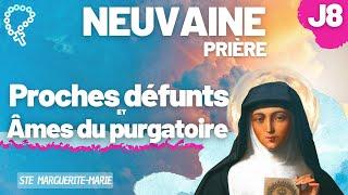 Neuvaine J8 À NOS DÉFUNTS & AUX ÂMES du purgatoire | Avec le Sacré-Coeur de Jésus • Dizaine chapelet