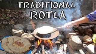 My Filipino husband experience how to cook Traditional Gujarati Rotla.