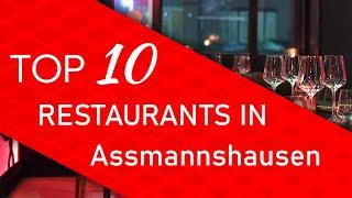 Top 10 best Restaurants in Assmannshausen, Germany