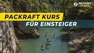 2022 - Packraft course for beginners on the Tiroler Ache (Chiemgau, Bavaria)