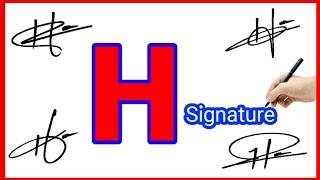  H signature style | H letter signature style | H signature ideas