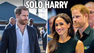 Harry looks like a spare on visits with Meghan - his solo trips show he's launching a new image