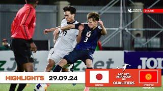 HIGHLIGHTS | Japan - Kyrgyzstan | AFC U-20 ASIAN CUP QUALIFIERS | GROUP «I»