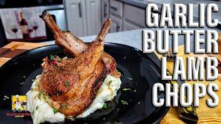 Garlic Butter Lamb Chops