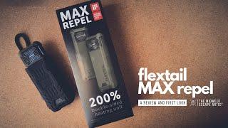 The best Mosquito Repellent for camping and hiking | Flextail MAX REPEL | Unboxing and Review