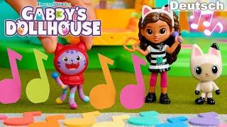 Spielt das Musik-Zuordnungsspiel mit DJ Katzenminze! | GABBY'S DOLLHOUSE SPIELZEUGABENTEUER